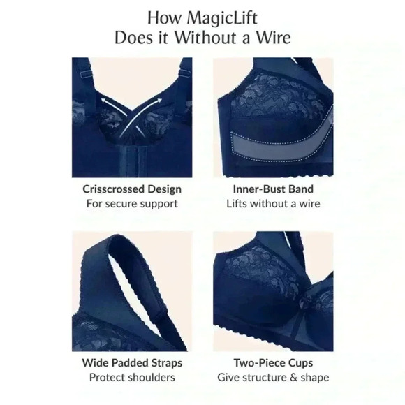 Glamorise full  coverage plus size bra - Picture 15 of 16